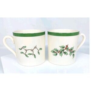 2 Spode Demitasse Replacement‎ Cups Christmas Tree S-3324 A